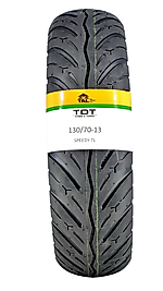 TDT TYRES NMAX ARKA LASTİK 130/70-13  TL (TUBELESS - DUBLEKS) SPEEDY
