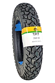 TDT TYRES 350-10 TL (TUBELESS - DUBLEKS) MOTOSİKLET LASTİĞİ ADVENTURE