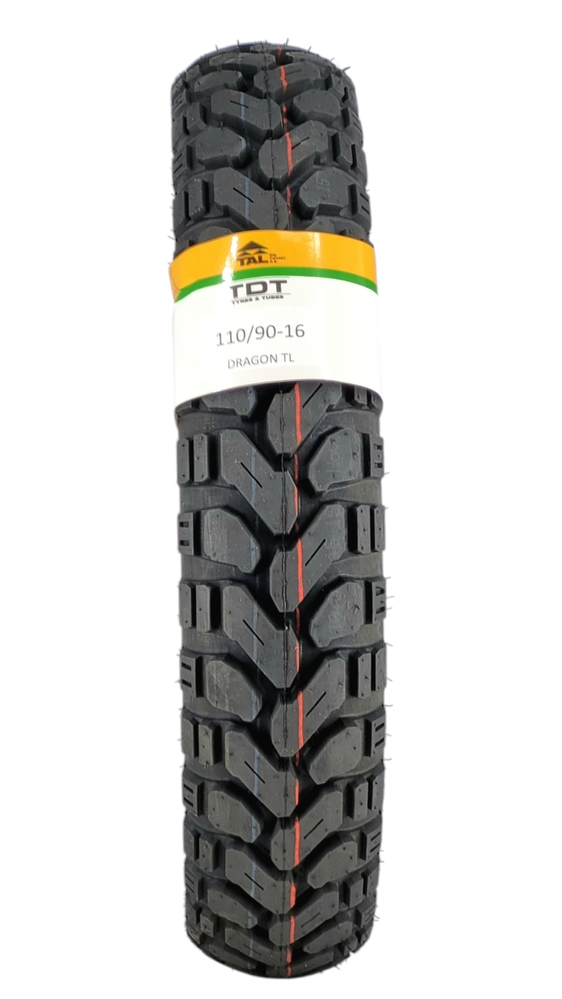 TDT TYRES 110/90-16 TL (TUBELESS - DUBLEKS) MOTOSİKLET LASTİĞİ DRAGON