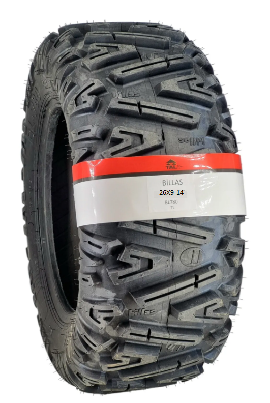 Billas ATV LASTİĞİ 26X9-14 TL (TUBELESS - DUBLEKS) BL780